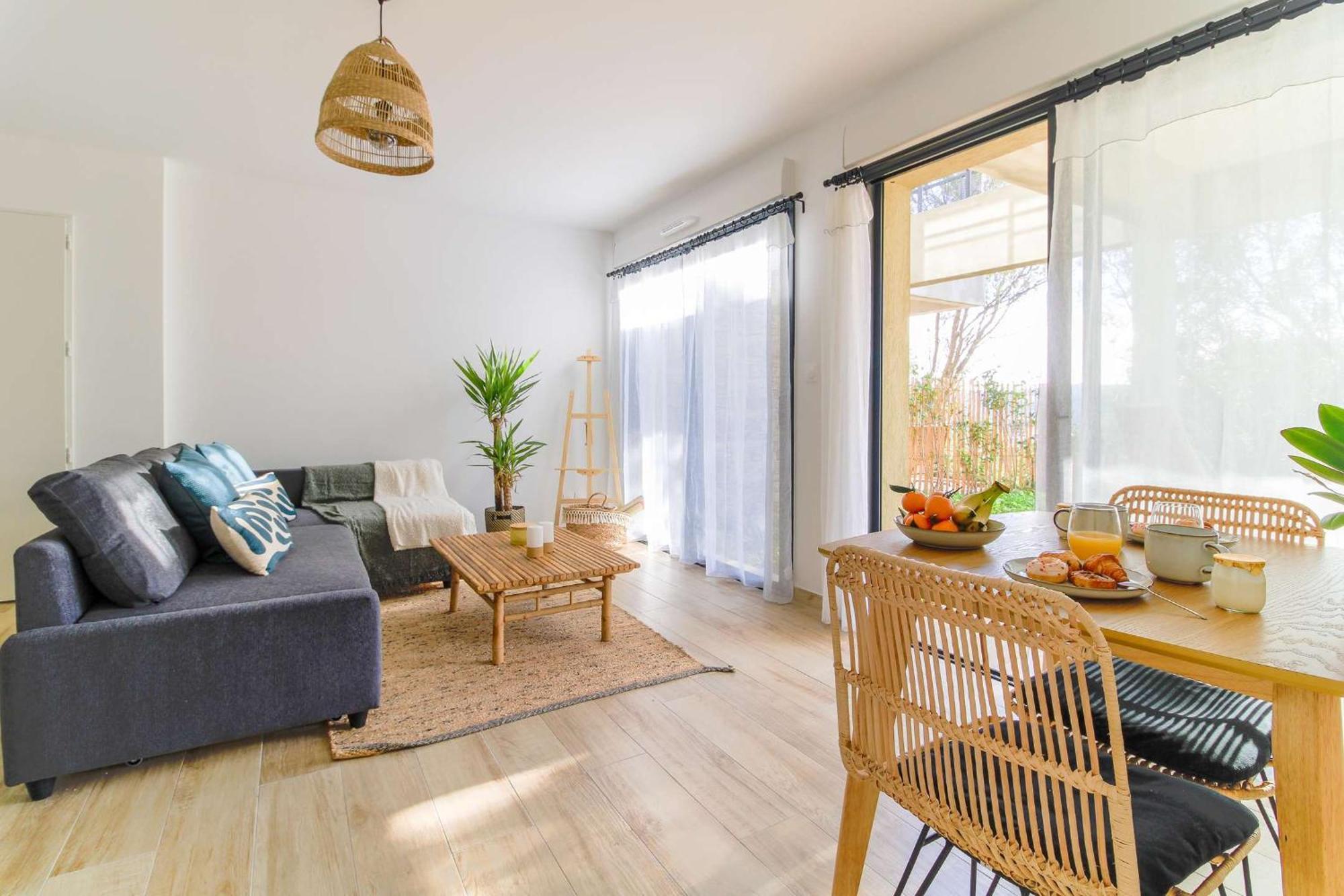 Select'Sohome - Joli Appartement Avec Jardin Privatif Et Parking - Capnat-F08 Борм-ле-Мимоза Экстерьер фото